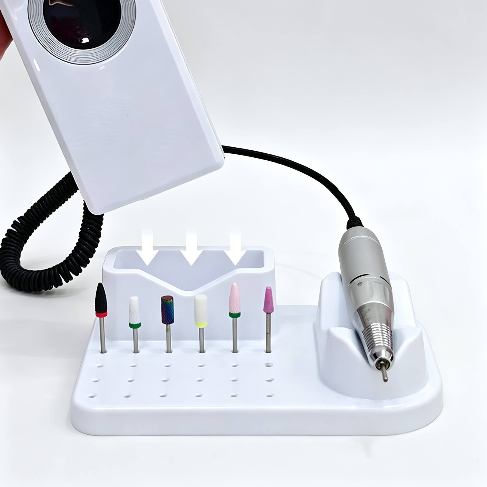 Nail Drill Machine - Uchwyt i organizer na wiertła do