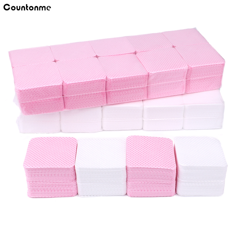 1000 szt. Bawełniane chusteczk – Nail Art Pink recenzja i cena