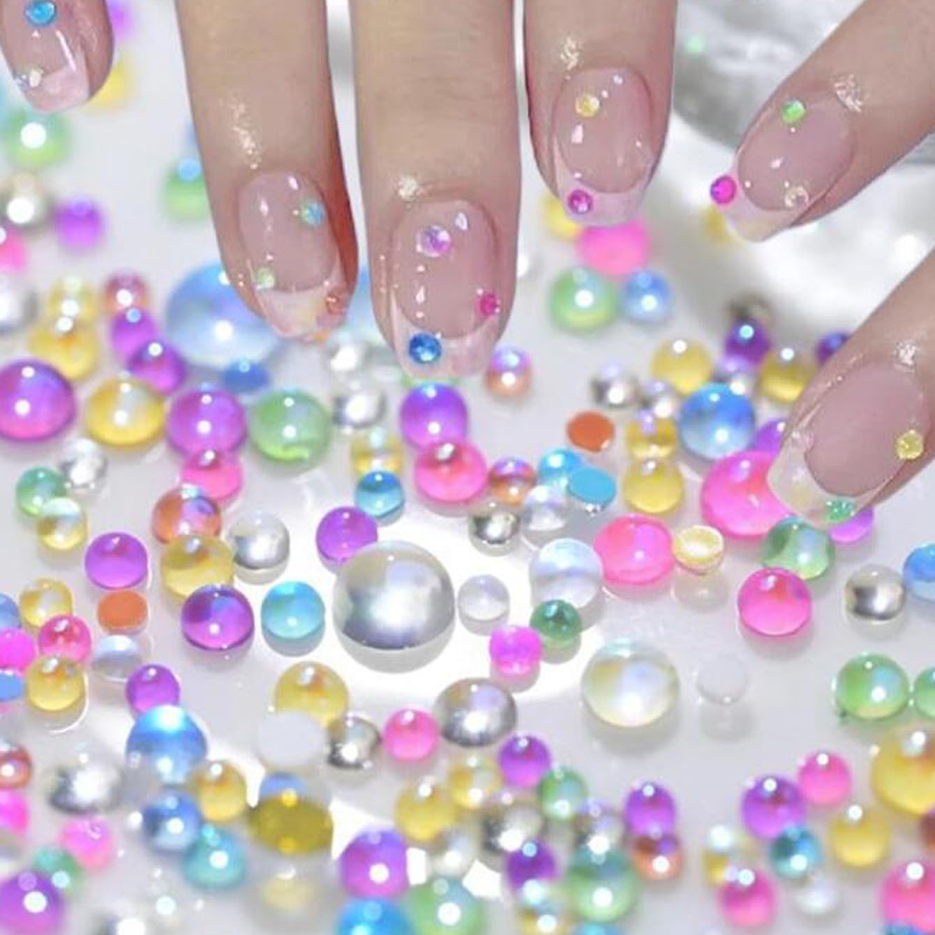 1 Pudełko Koralików do Paznokc – Nail Art Valentines Day recenzja i cena