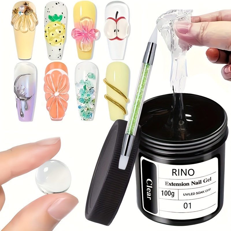 100g Przezroczysty, nieklejący – Nail Art Ombre recenzja i cena