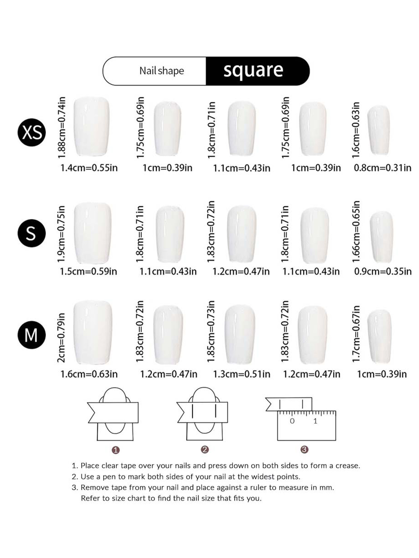 10 sztuk ręcznie robionych, cz – Nail Art Press On recenzja i cena